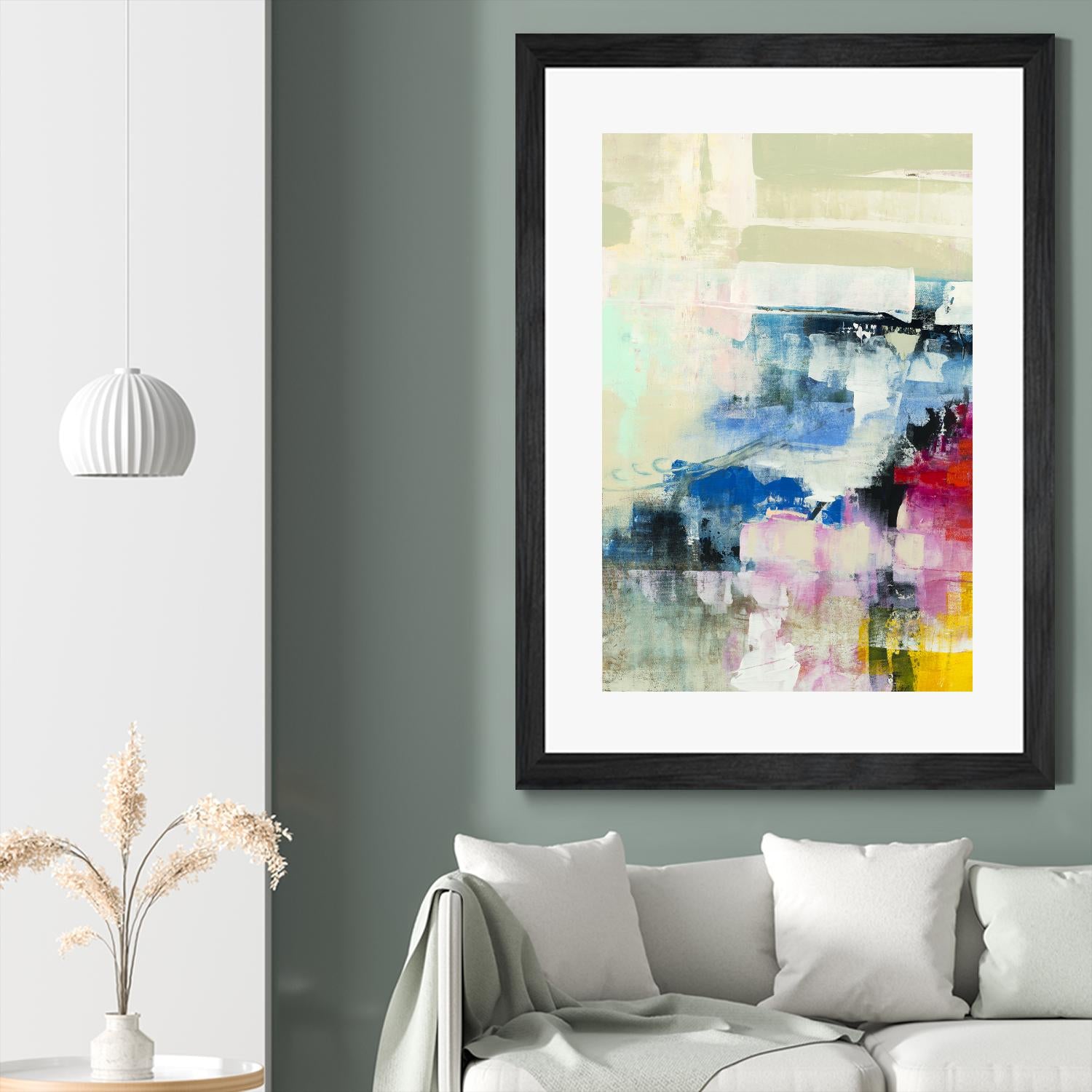 Escape Route I by Nancy Ngo on GIANT ART - blues abstract