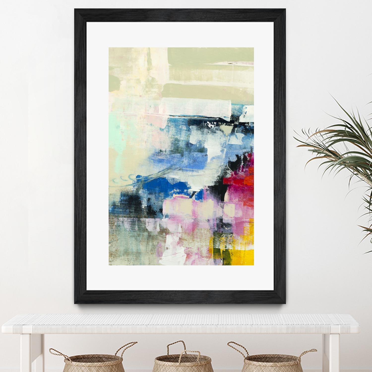 Escape Route I by Nancy Ngo on GIANT ART - blues abstract