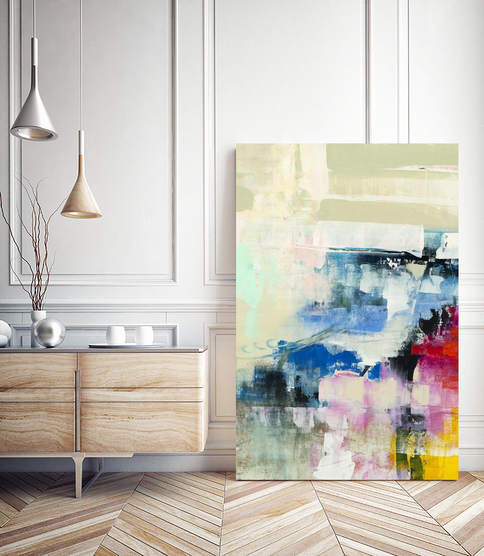 Escape Route I by Nancy Ngo on GIANT ART - blues abstract