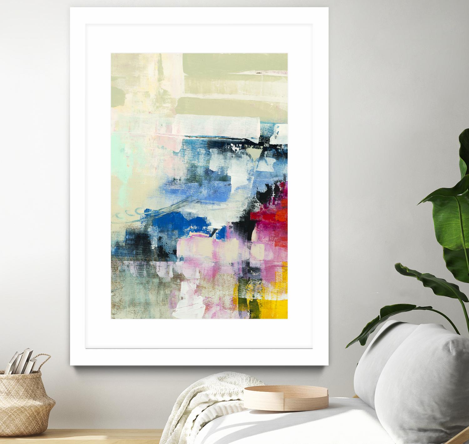 Escape Route I by Nancy Ngo on GIANT ART - blues abstract