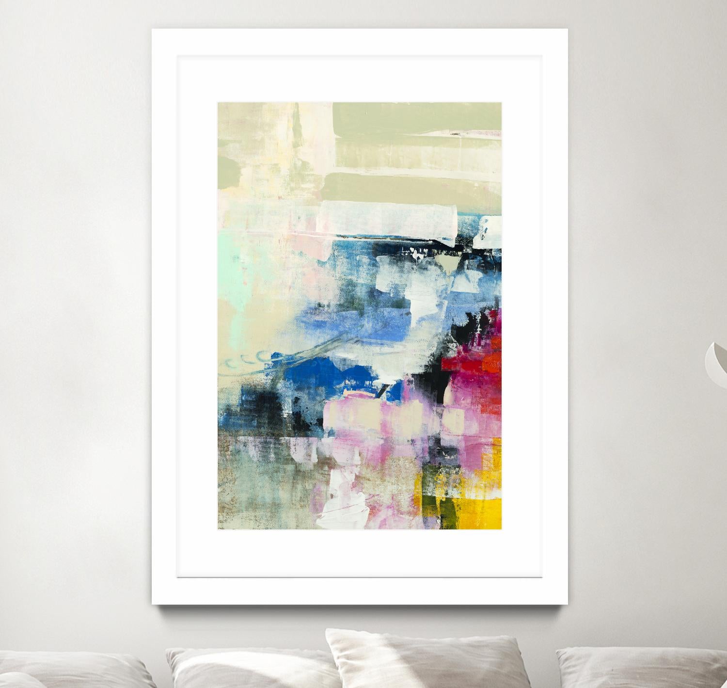 Escape Route I by Nancy Ngo on GIANT ART - blues abstract