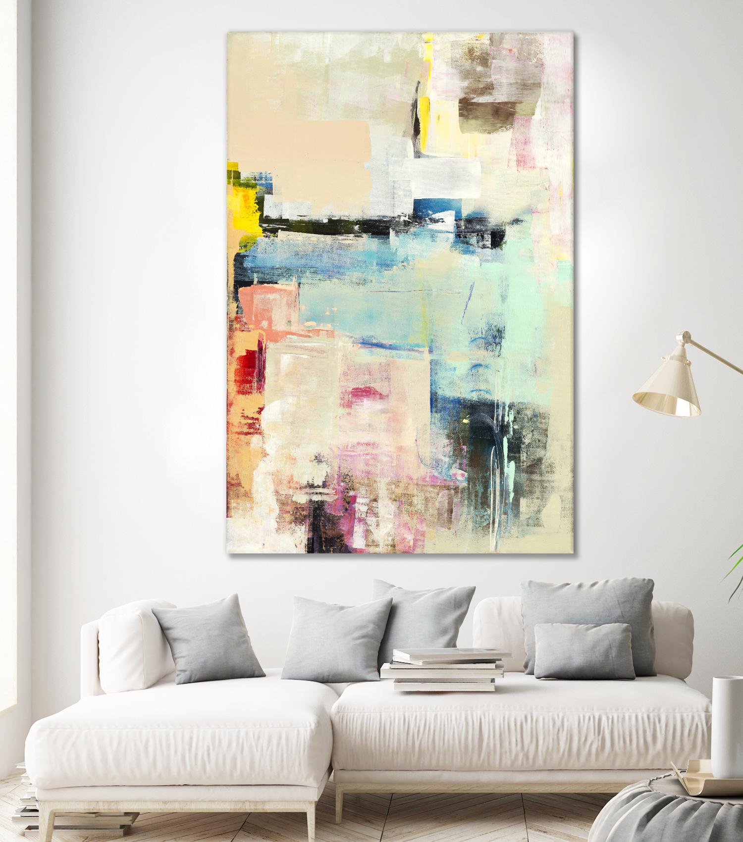 Escape Route II by Nancy Ngo on GIANT ART - blues abstract