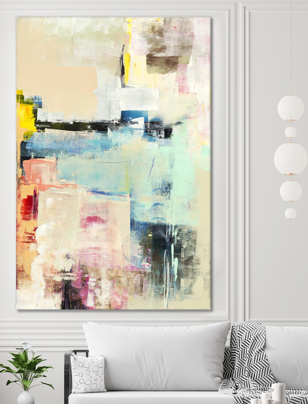 Escape Route II by Nancy Ngo on GIANT ART - blues abstract