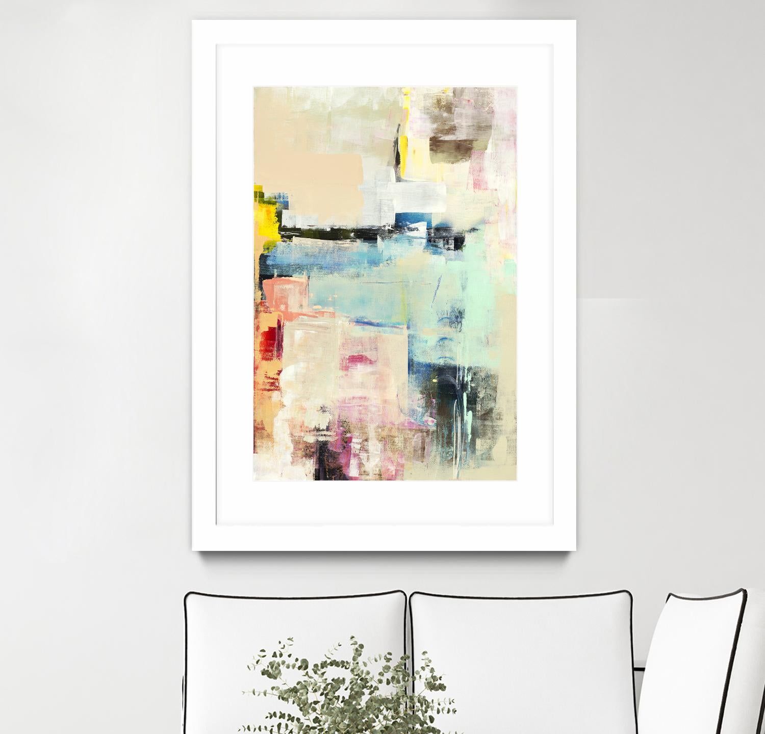 Escape Route II by Nancy Ngo on GIANT ART - blues abstract