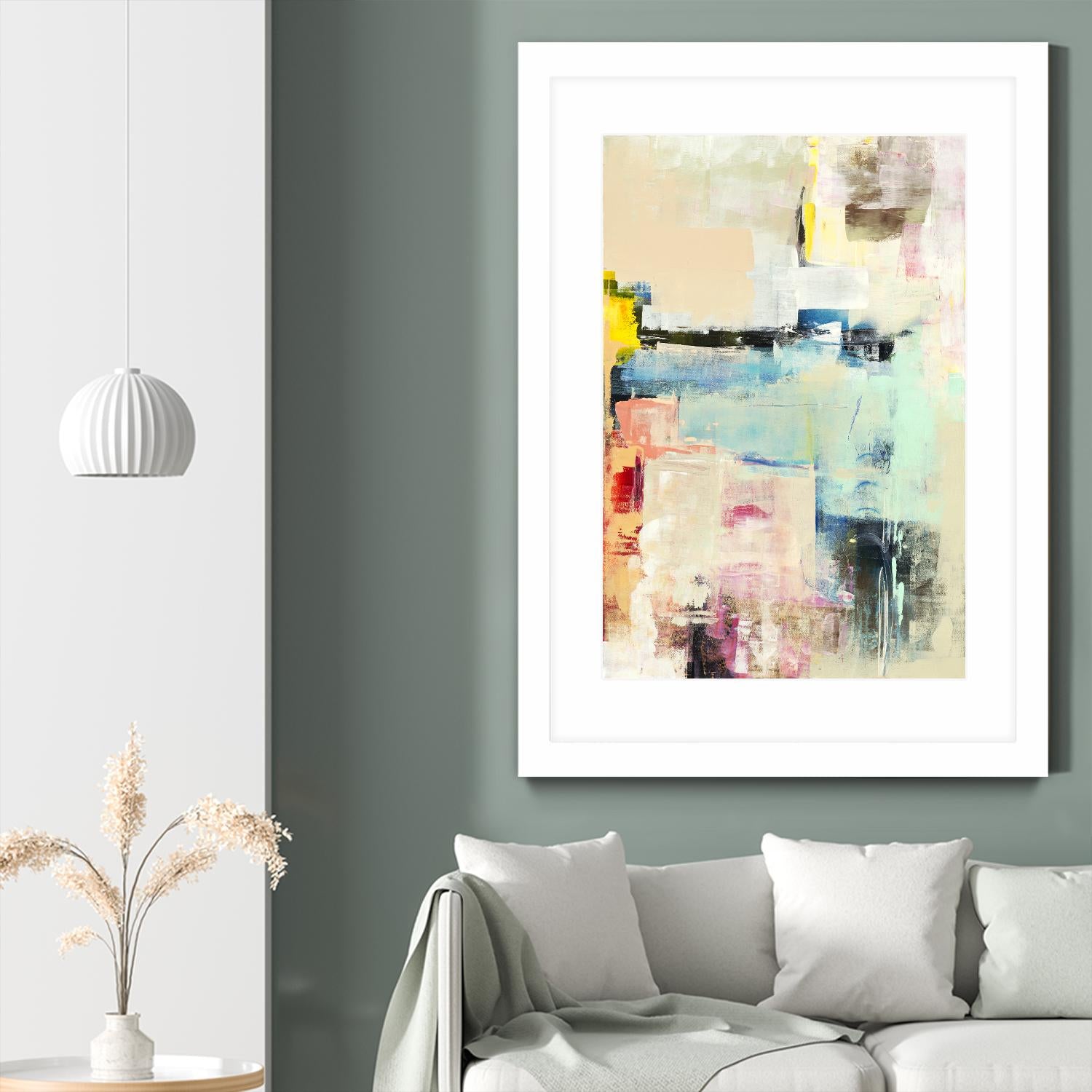 Escape Route II by Nancy Ngo on GIANT ART - blues abstract