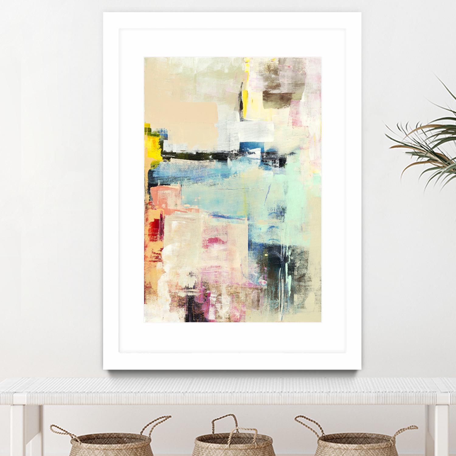 Escape Route II by Nancy Ngo on GIANT ART - blues abstract