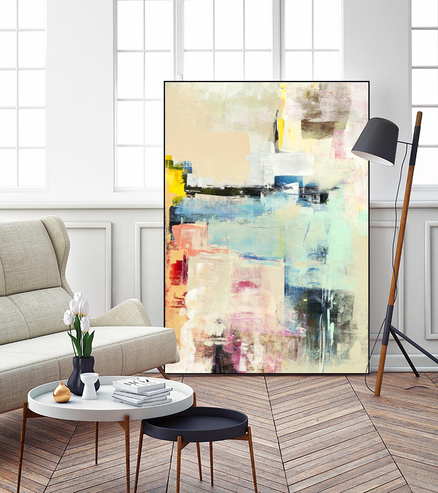 Escape Route II by Nancy Ngo on GIANT ART - blues abstract