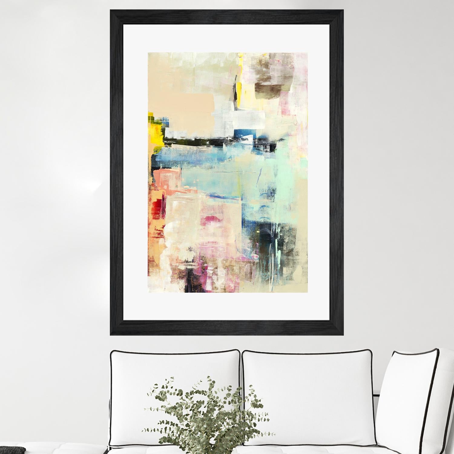 Escape Route II by Nancy Ngo on GIANT ART - blues abstract