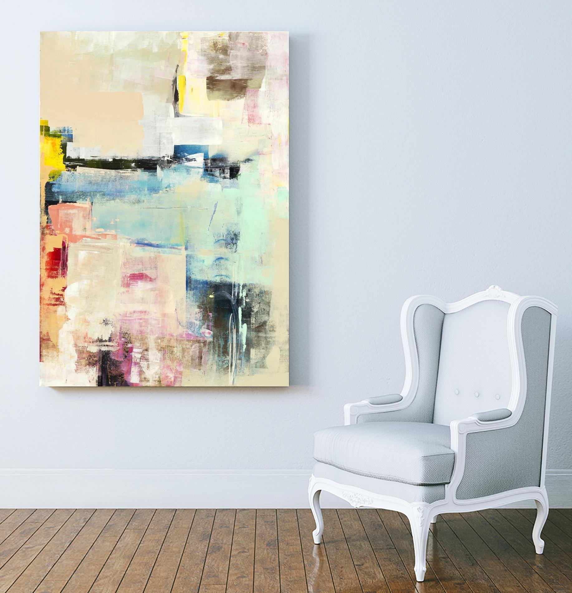 Escape Route II by Nancy Ngo on GIANT ART - blues abstract