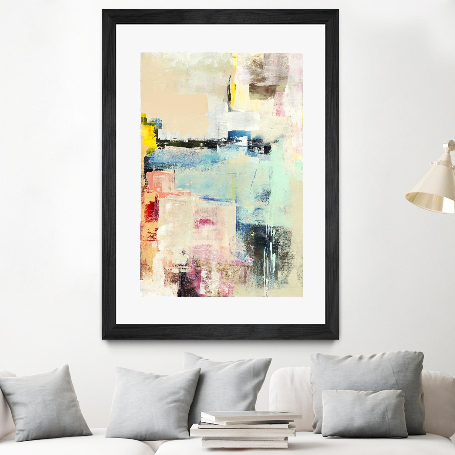 Escape Route II by Nancy Ngo on GIANT ART - blues abstract