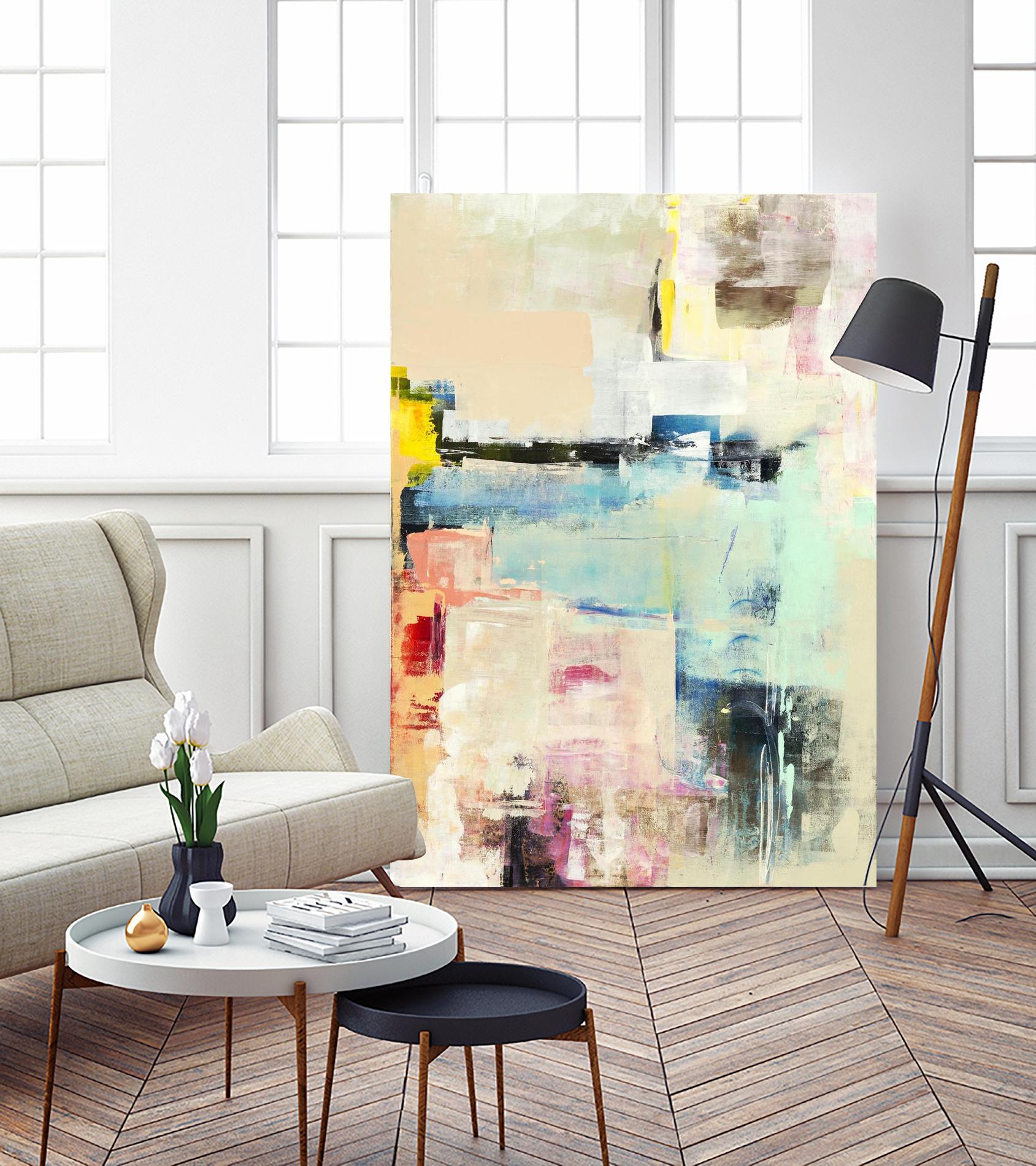 Escape Route II by Nancy Ngo on GIANT ART - blues abstract