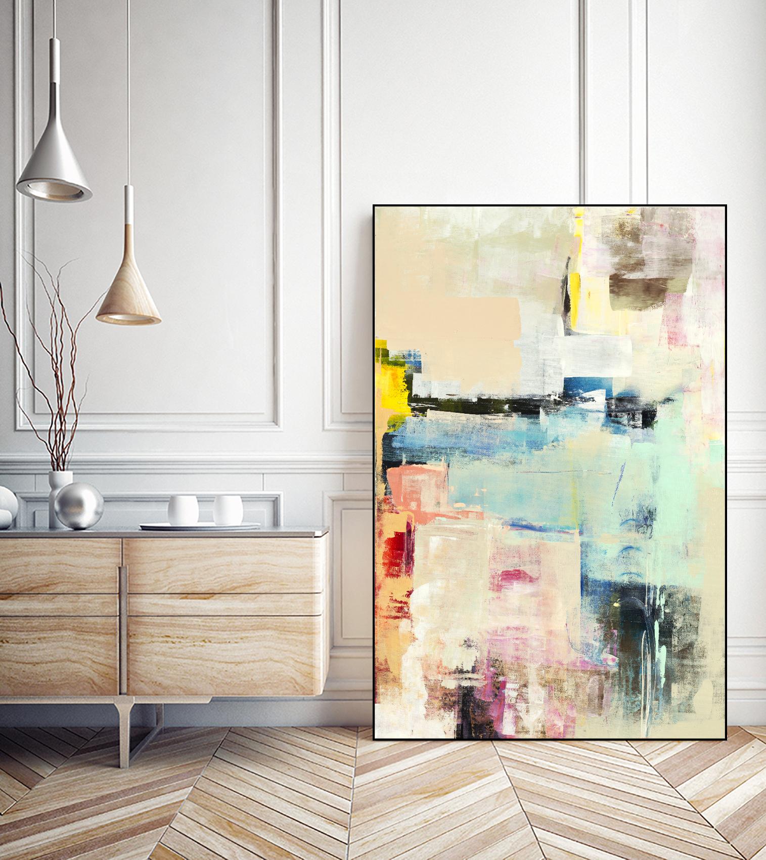 Escape Route II by Nancy Ngo on GIANT ART - blues abstract