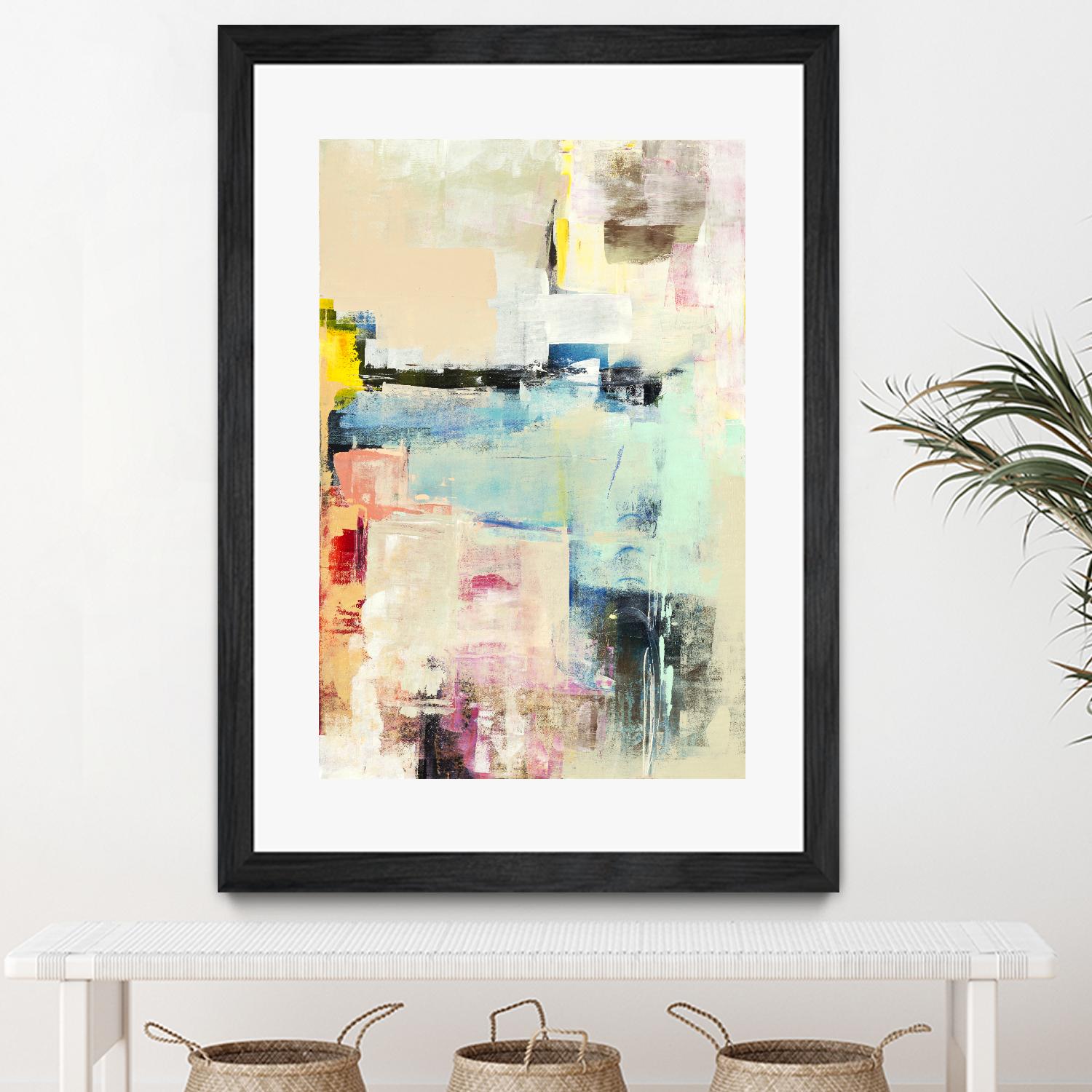 Escape Route II by Nancy Ngo on GIANT ART - blues abstract