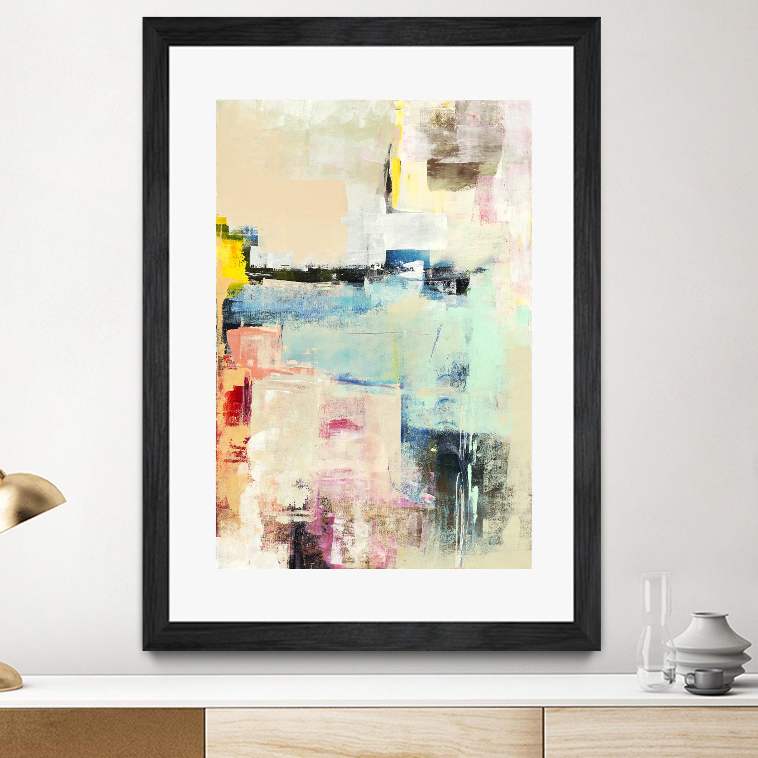 Escape Route II by Nancy Ngo on GIANT ART - blues abstract