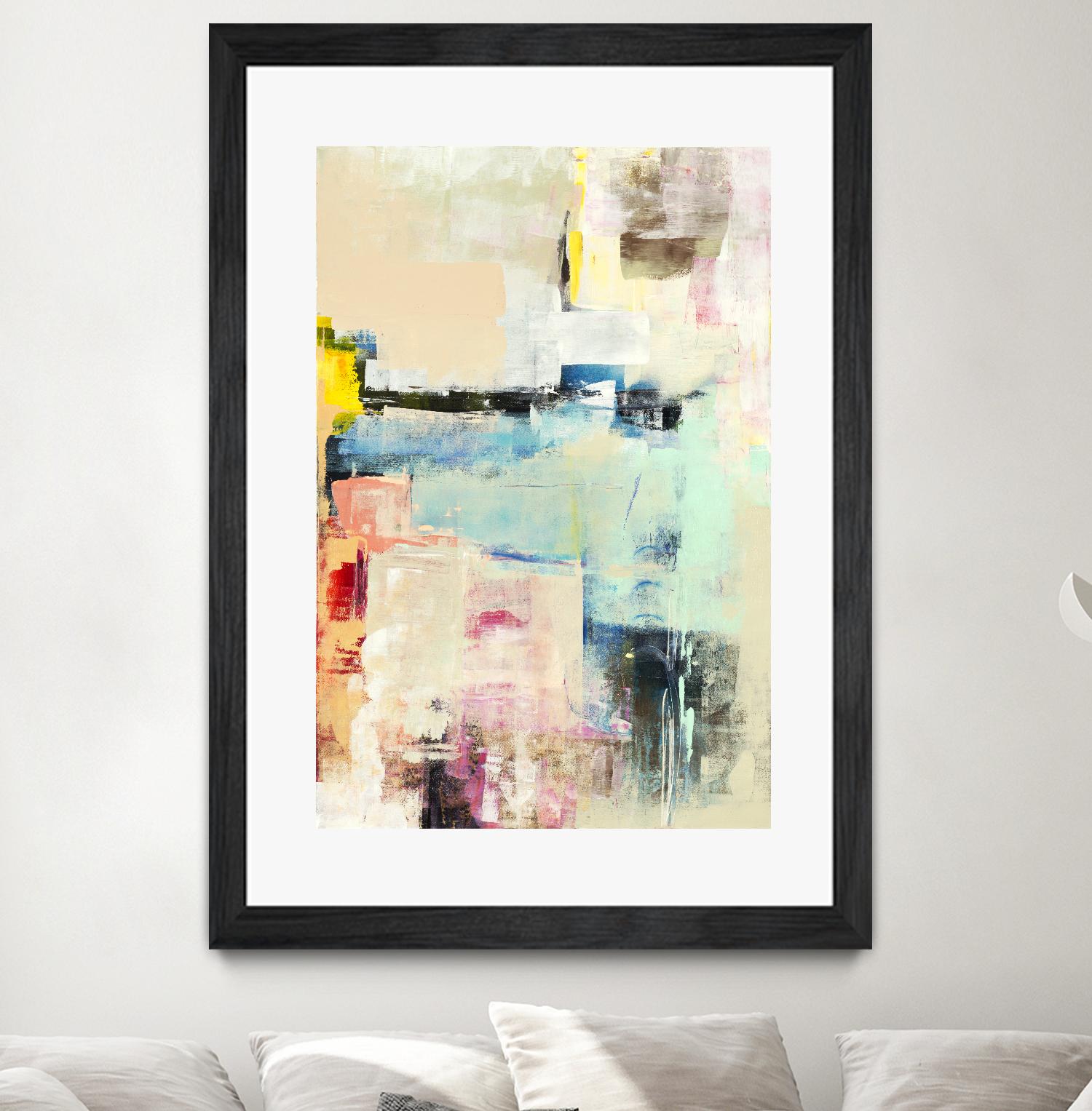 Escape Route II by Nancy Ngo on GIANT ART - blues abstract