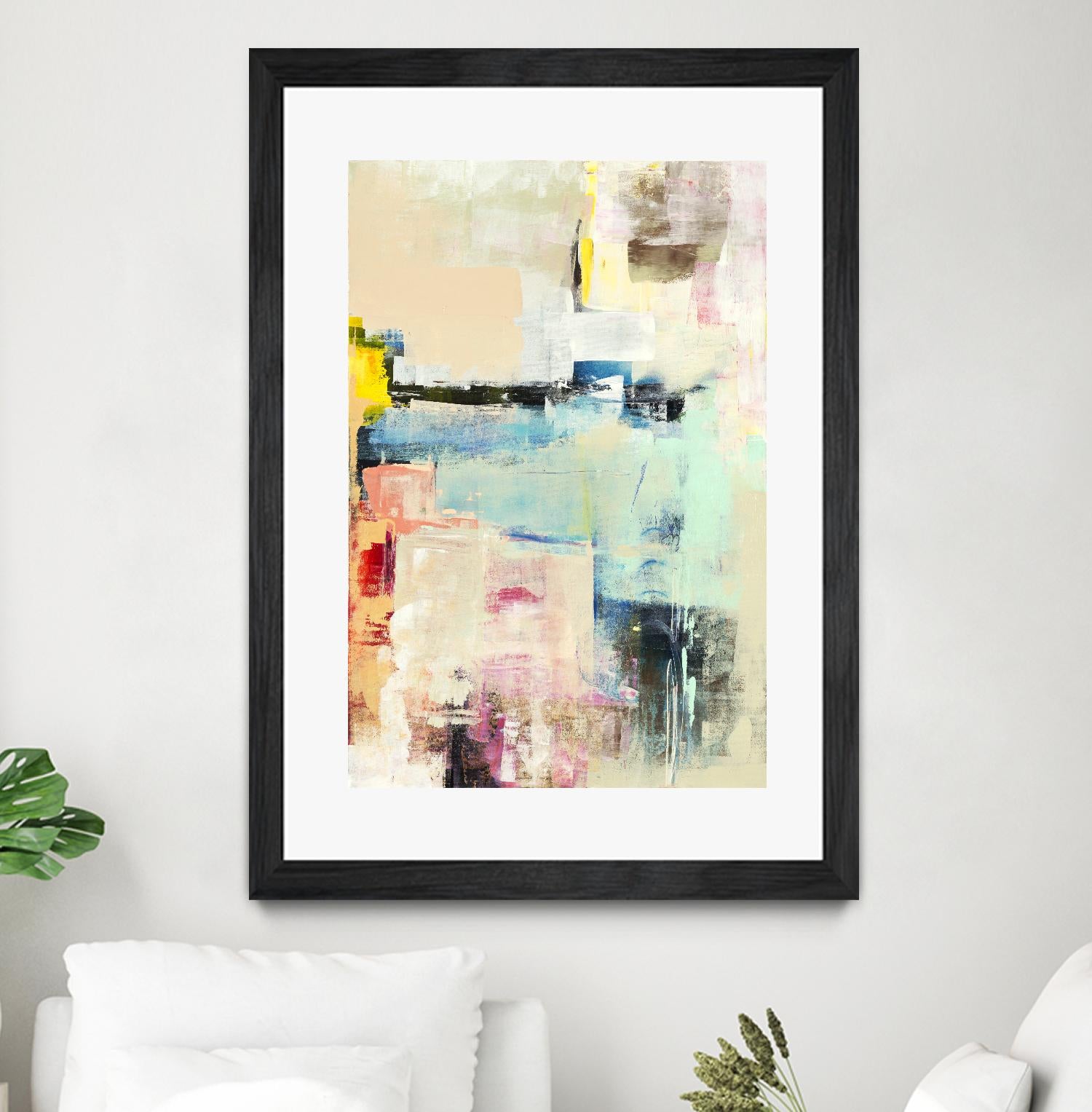 Escape Route II by Nancy Ngo on GIANT ART - blues abstract