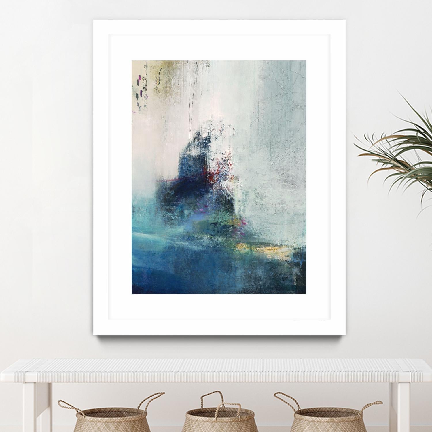 Longing II by Nancy Ngo on GIANT ART - blues abstract