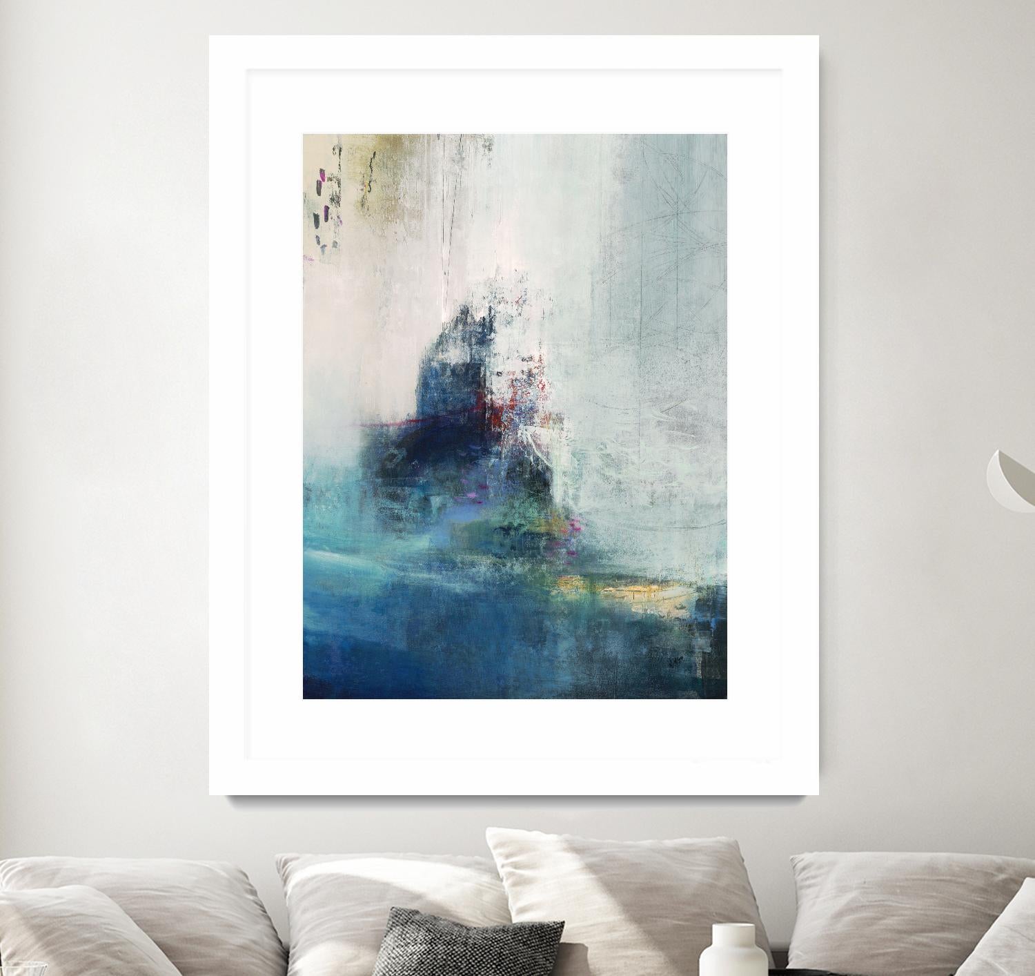 Longing II by Nancy Ngo on GIANT ART - blues abstract