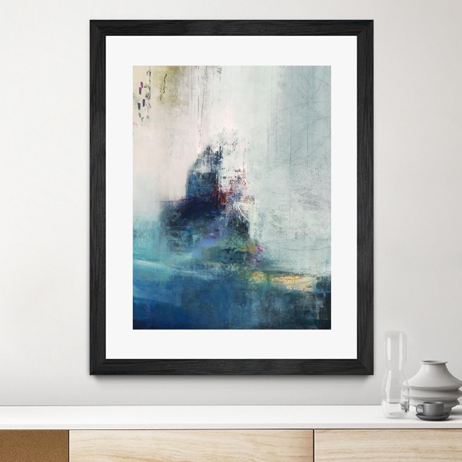 Longing II by Nancy Ngo on GIANT ART - blues abstract