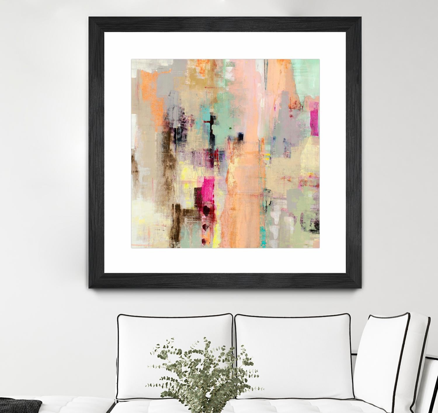 Clear The Air by Nancy Ngo on GIANT ART - blues abstract blues