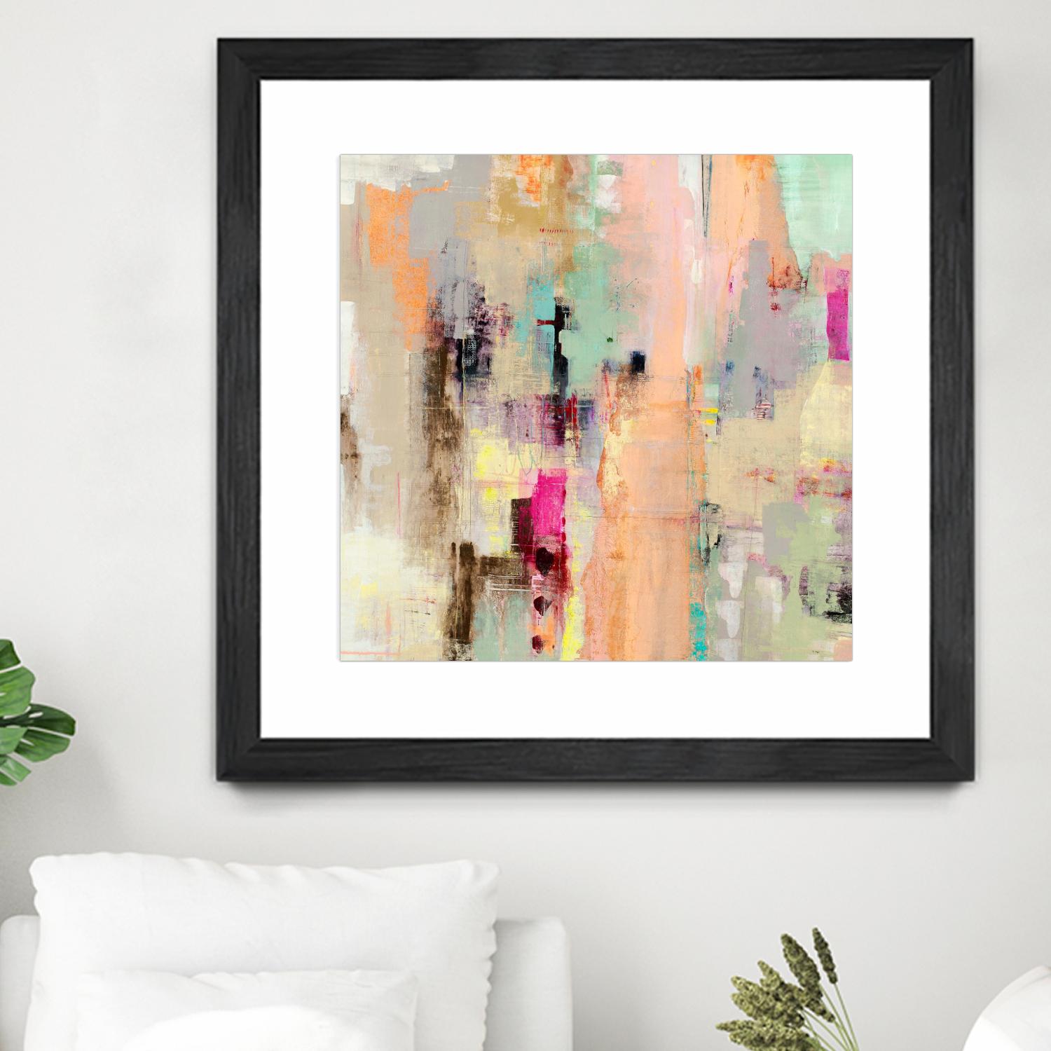 Clear The Air by Nancy Ngo on GIANT ART - blues abstract blues