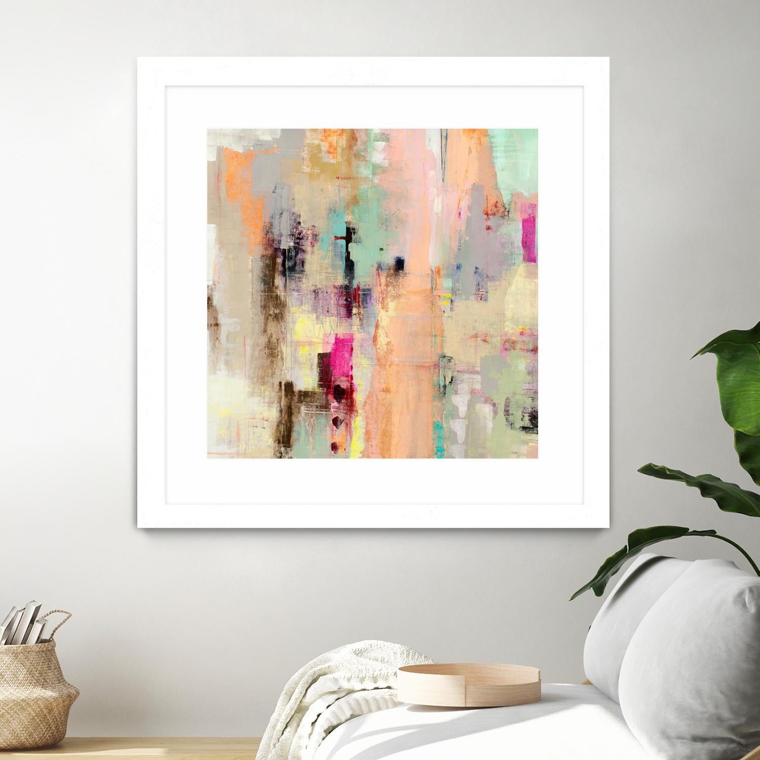 Clear The Air by Nancy Ngo on GIANT ART - blues abstract blues