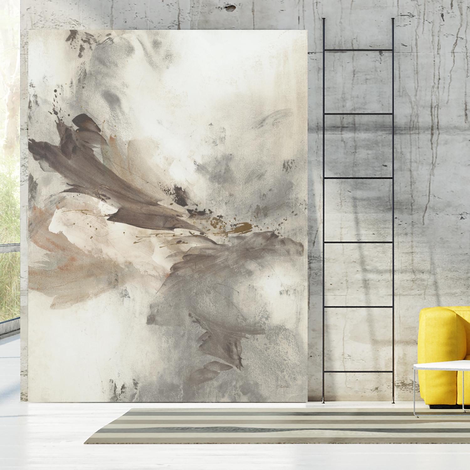 Intrinsic by Leah Rei on GIANT ART - grays abstract