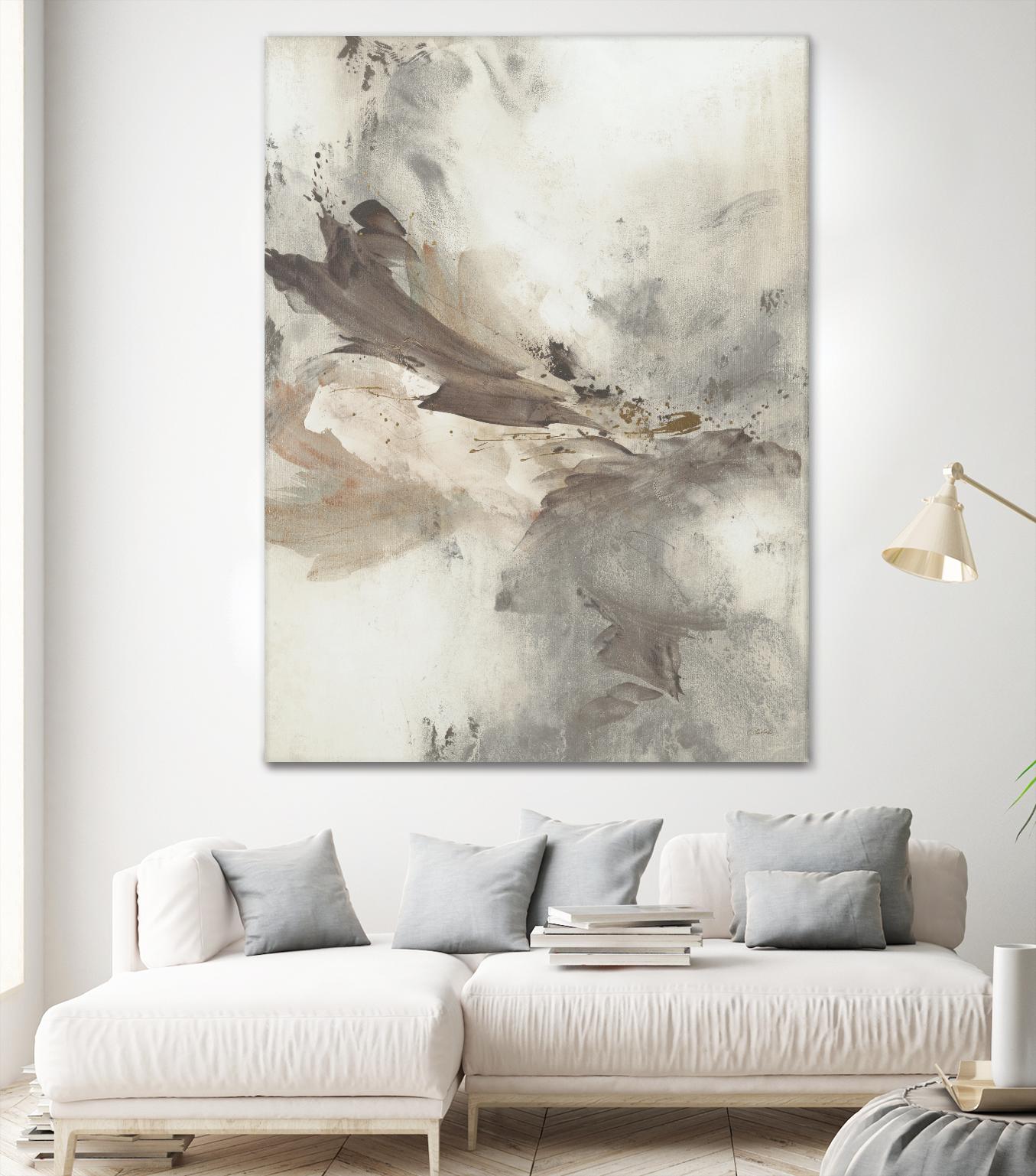 Intrinsic by Leah Rei on GIANT ART - grays abstract