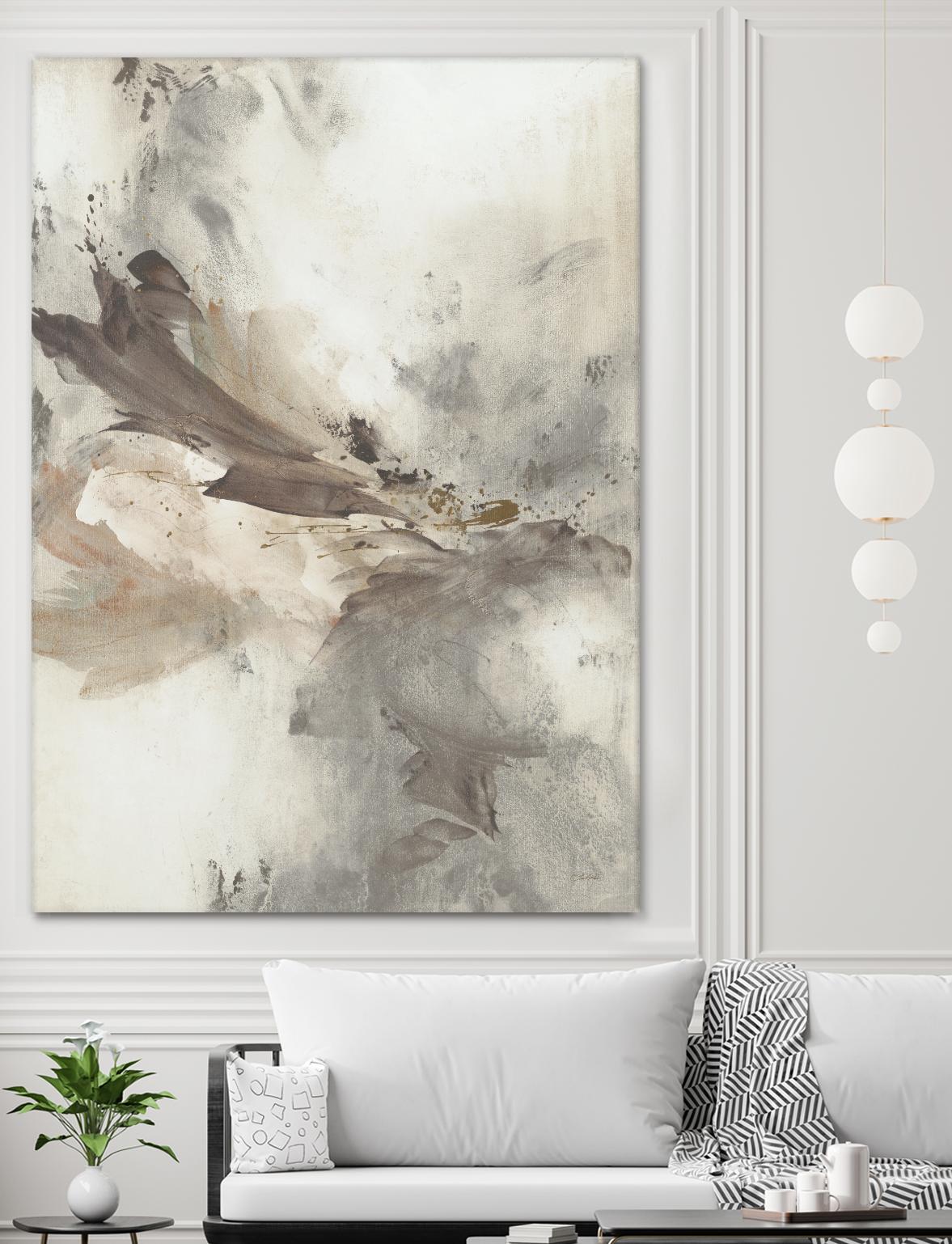 Intrinsic by Leah Rei on GIANT ART - grays abstract