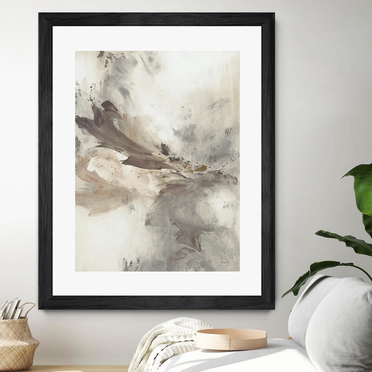 Intrinsic by Leah Rei on GIANT ART - grays abstract