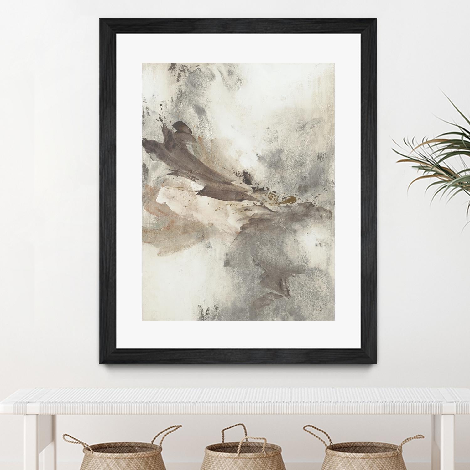 Intrinsic by Leah Rei on GIANT ART - grays abstract