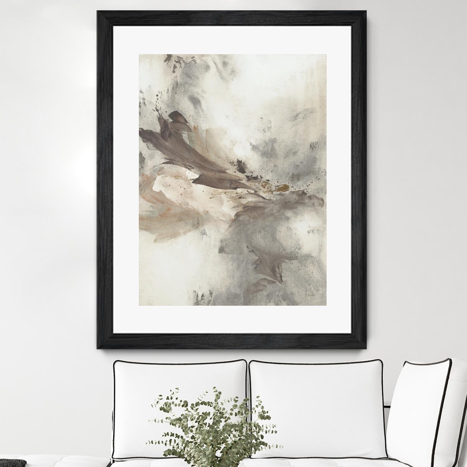 Intrinsic by Leah Rei on GIANT ART - grays abstract