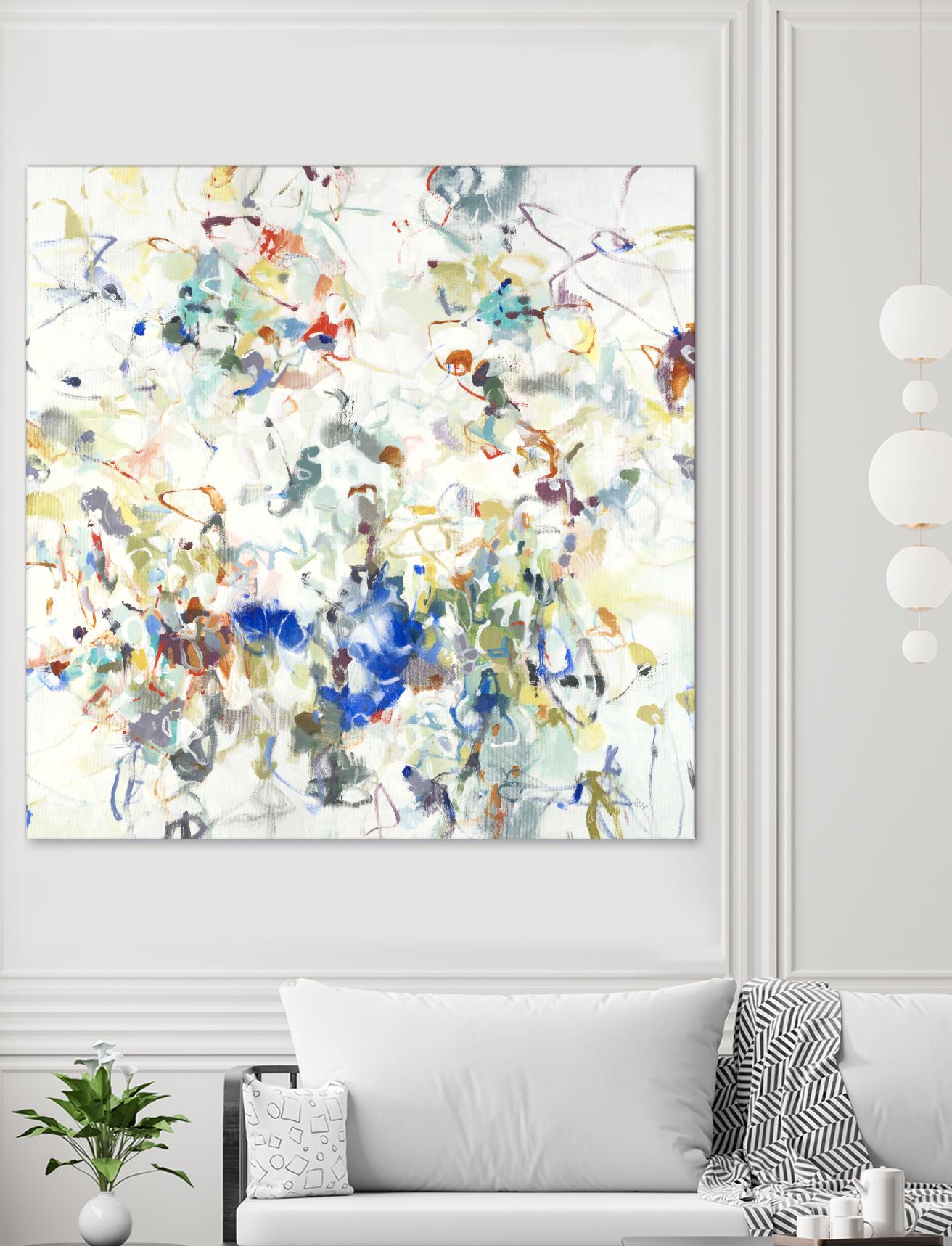 Party Time III by Lisa Ridgers on GIANT ART - brights abstract