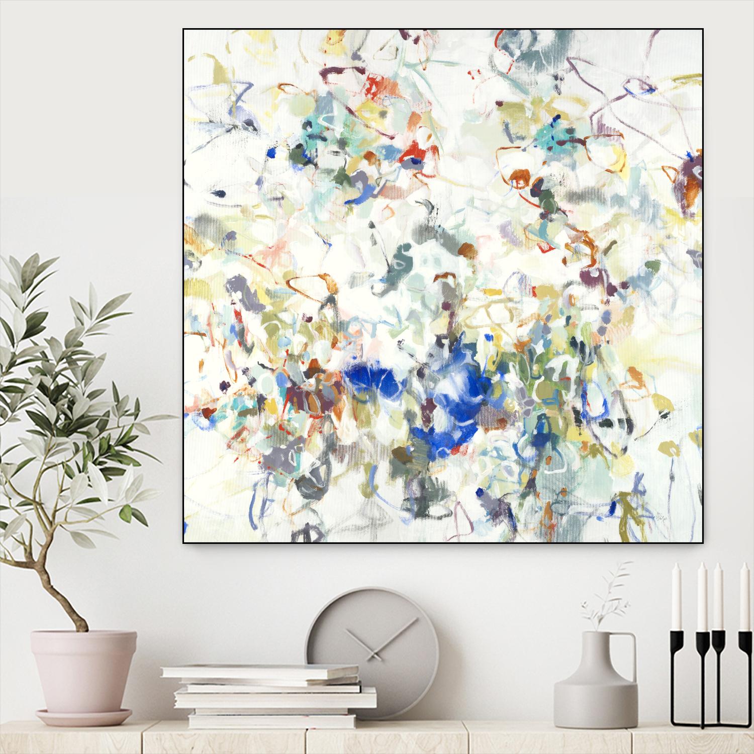 Party Time III by Lisa Ridgers on GIANT ART - brights abstract