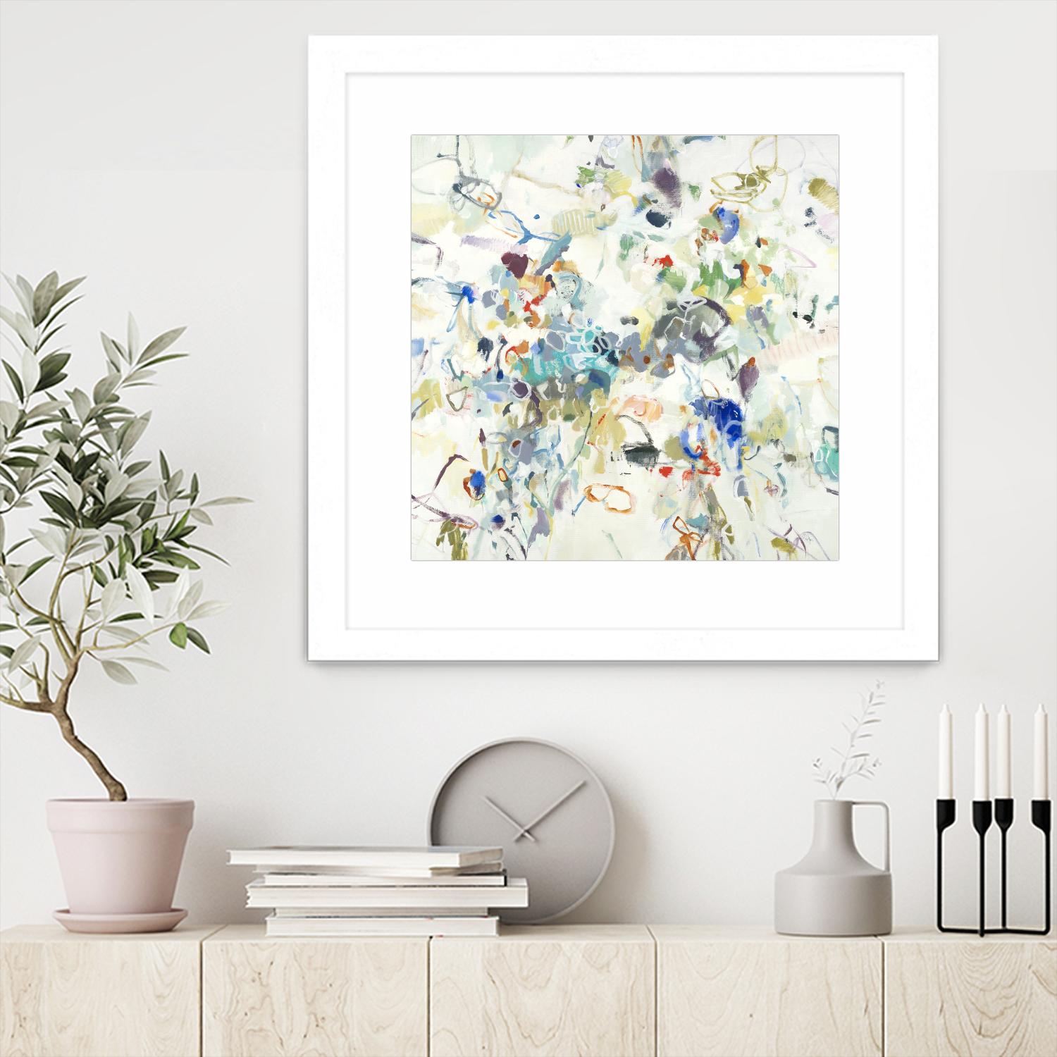 Party Time II by Lisa Ridgers on GIANT ART - brights abstract