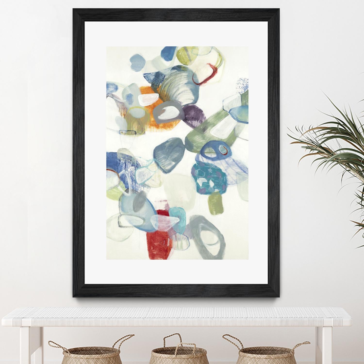 Party Time II by Lisa Ridgers on GIANT ART - blues abstract