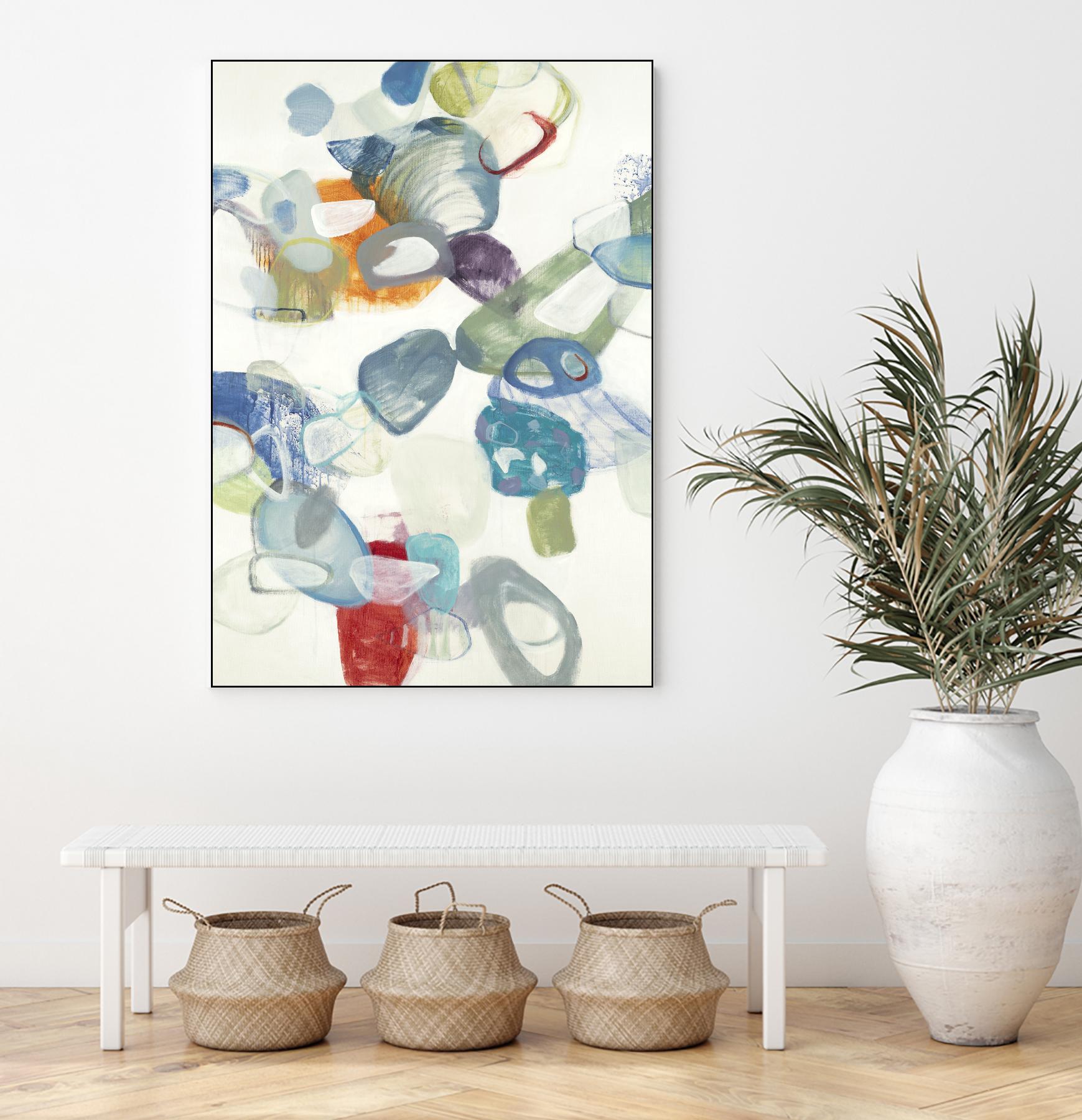 Party Time II by Lisa Ridgers on GIANT ART - blues abstract