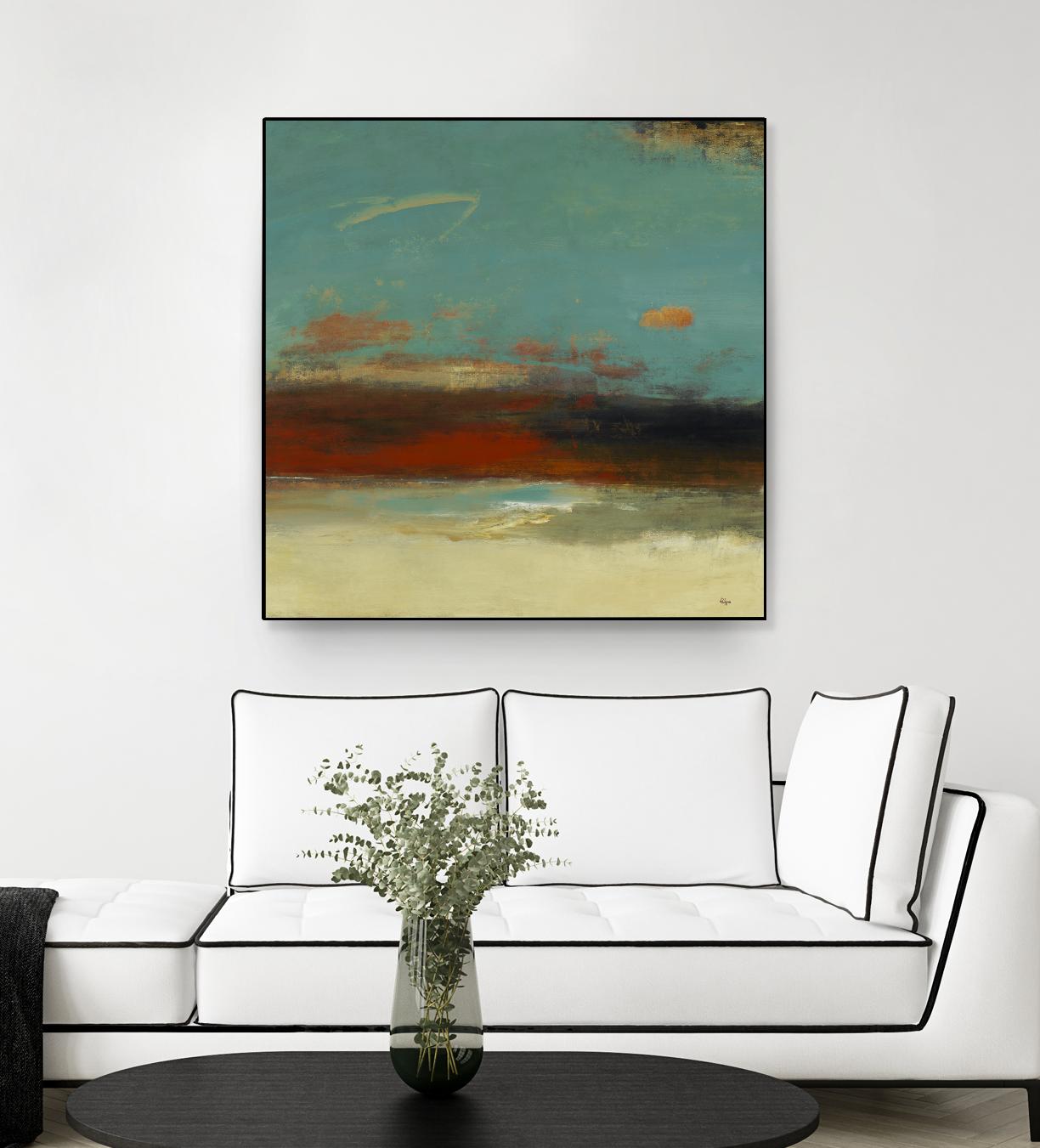 Suggested View by Lisa Ridgers on GIANT ART - rust abstract