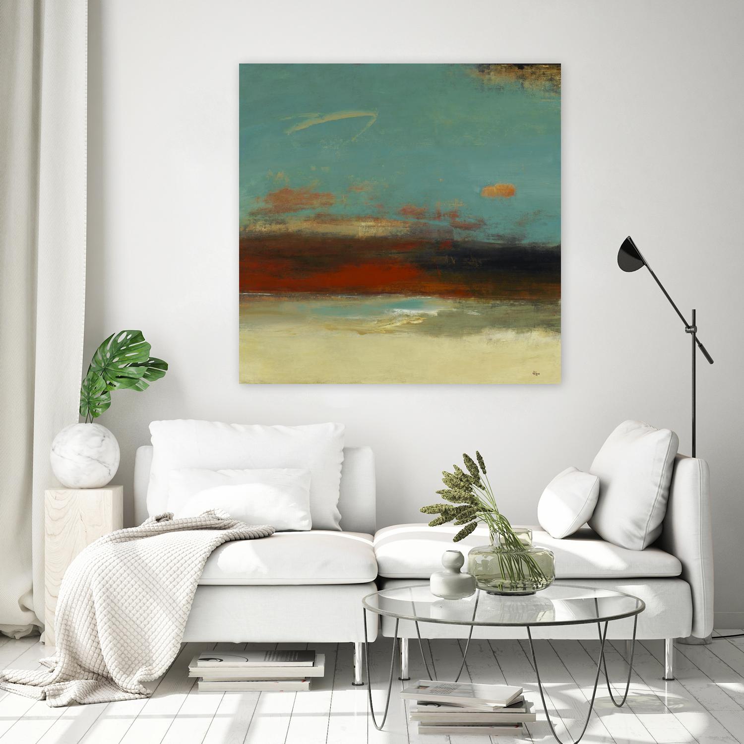 Suggested View by Lisa Ridgers on GIANT ART - rust abstract