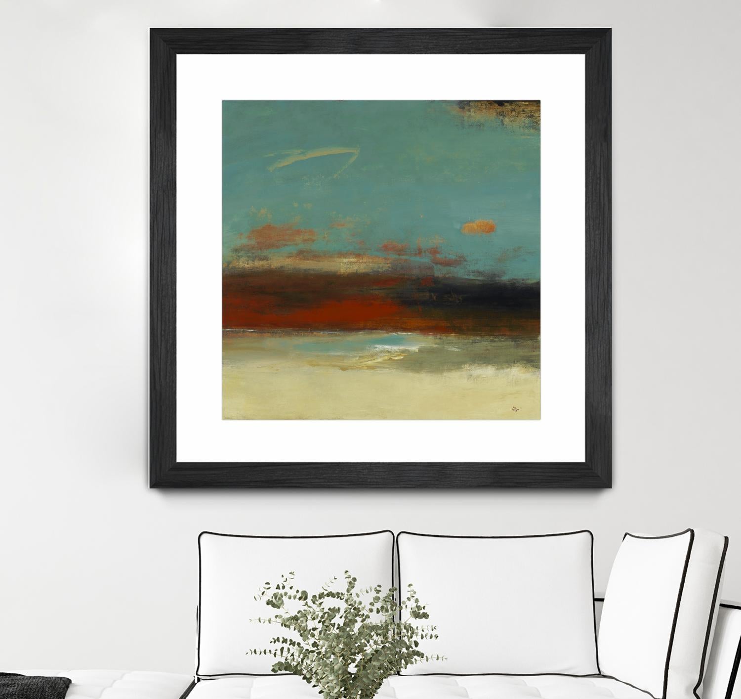 Suggested View by Lisa Ridgers on GIANT ART - rust abstract