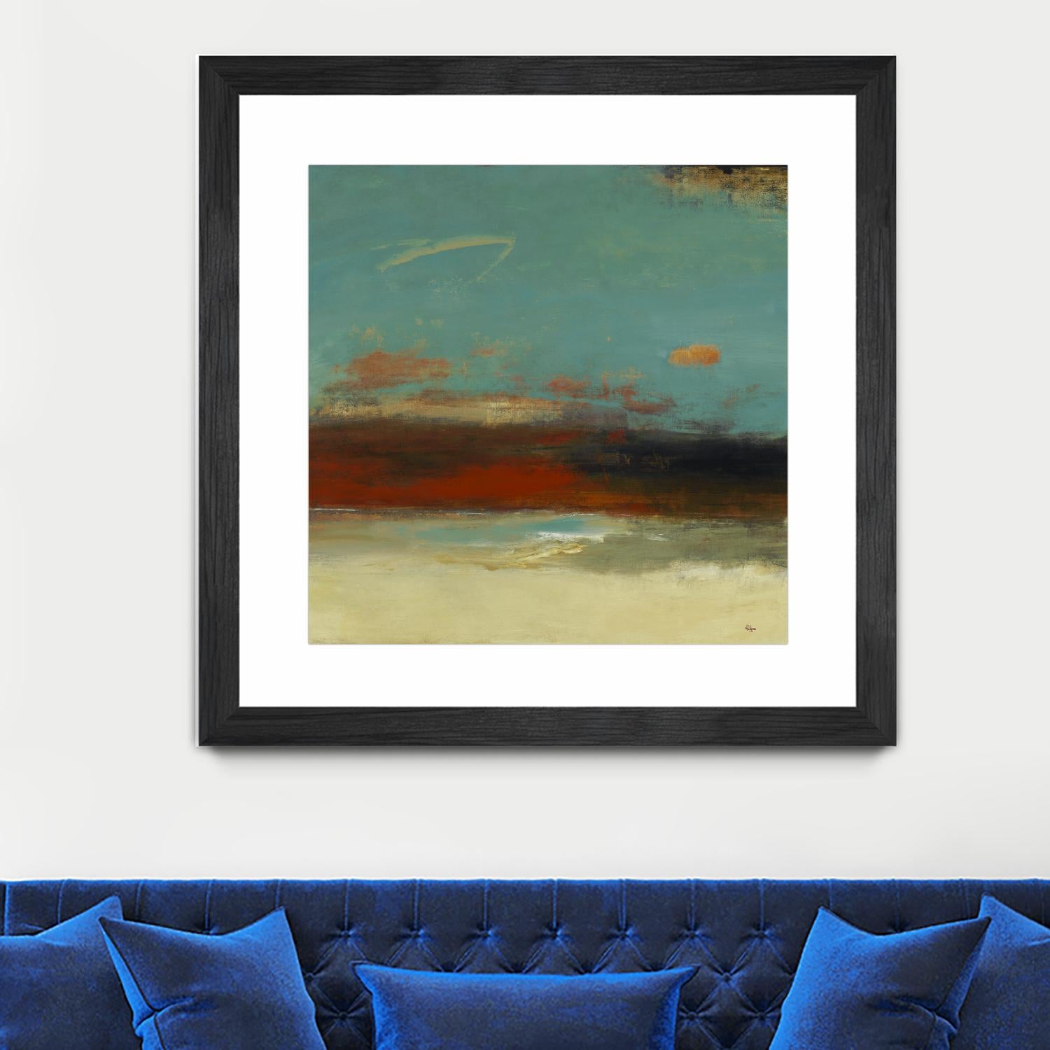 Suggested View by Lisa Ridgers on GIANT ART - rust abstract