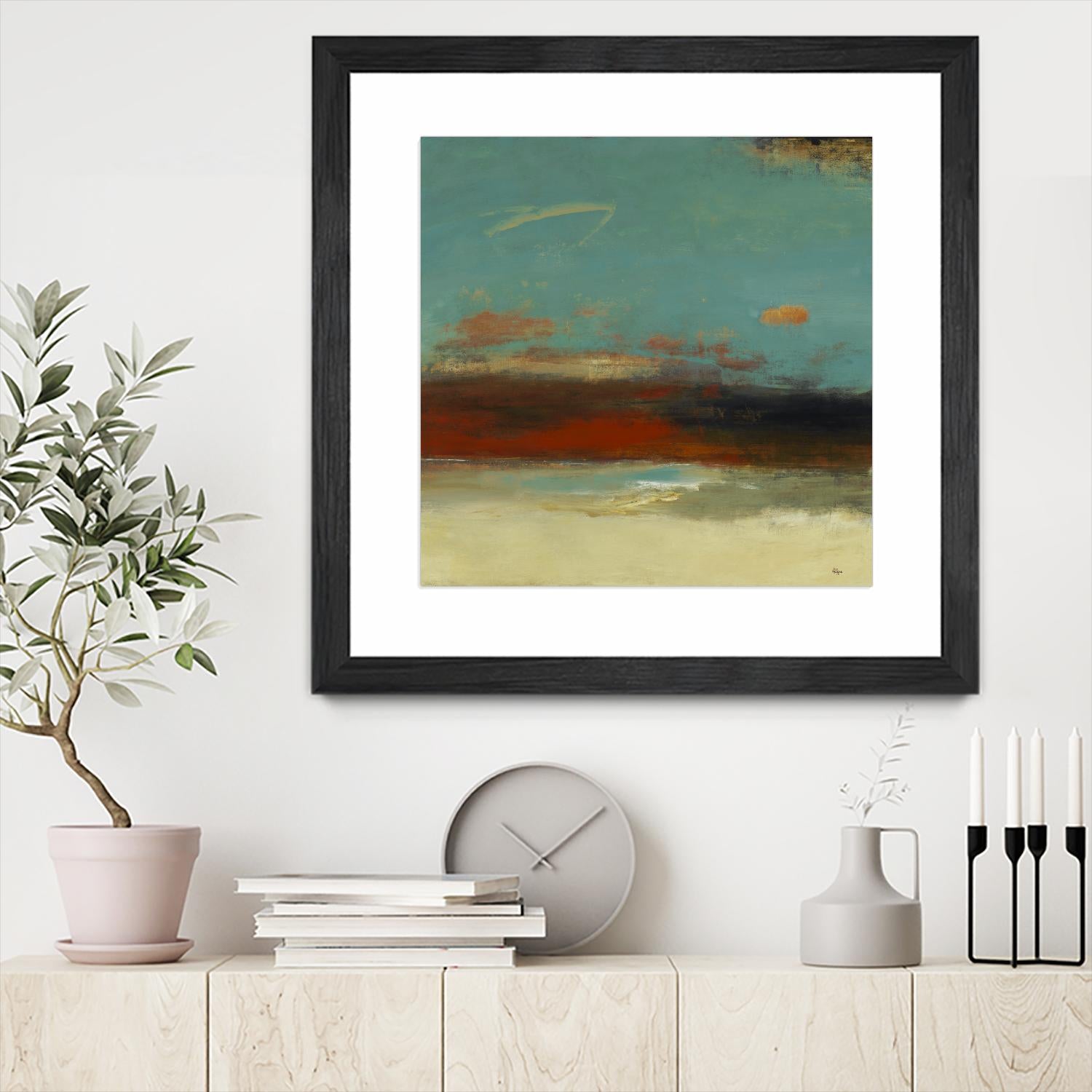 Suggested View by Lisa Ridgers on GIANT ART - rust abstract