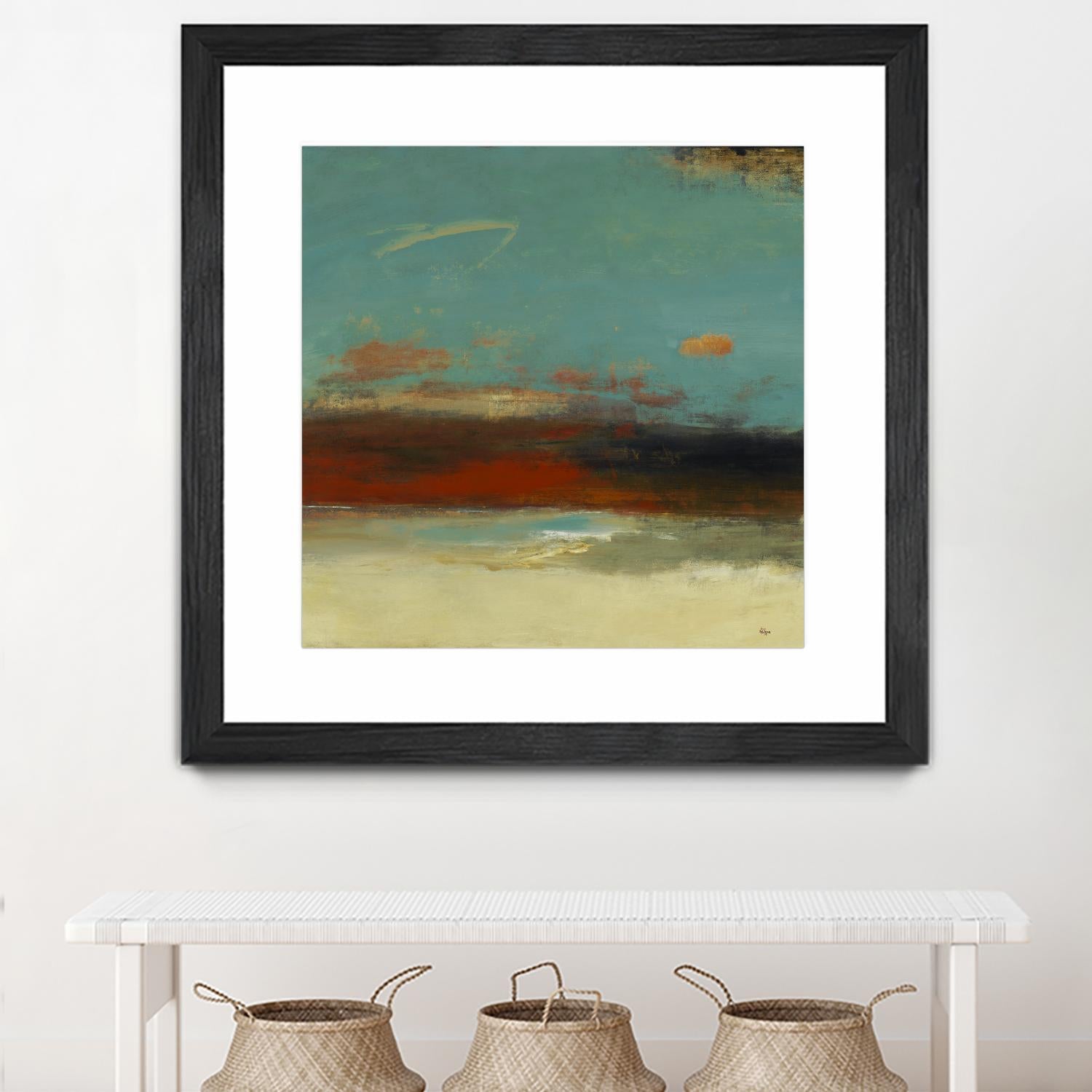 Suggested View by Lisa Ridgers on GIANT ART - rust abstract