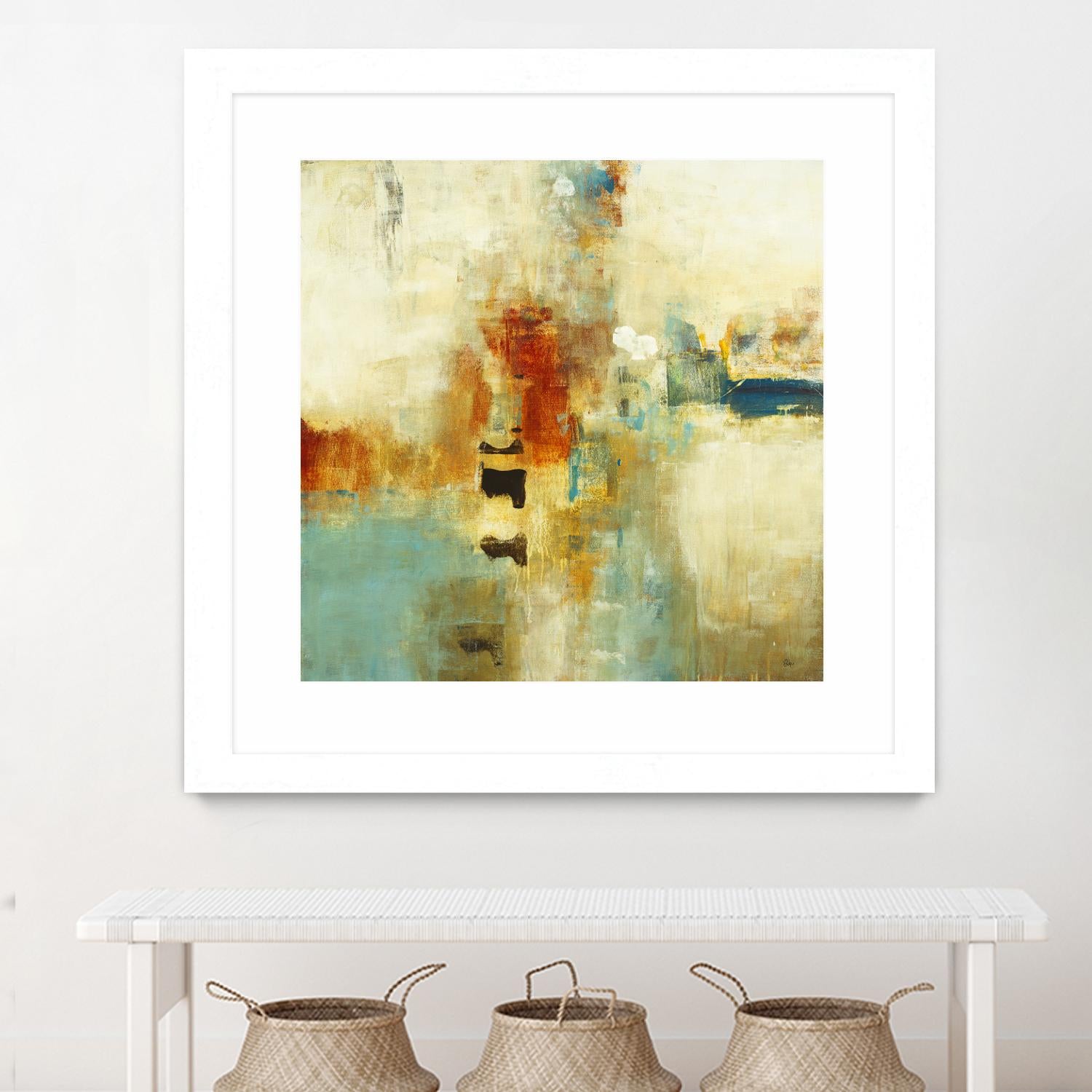 Casual Fling by Lisa Ridgers on GIANT ART - orange abstract