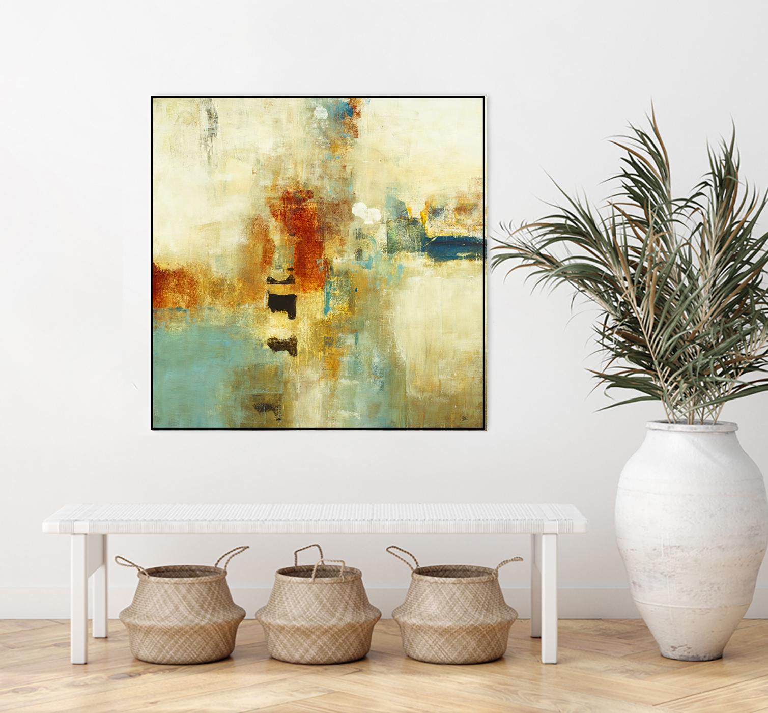 Casual Fling by Lisa Ridgers on GIANT ART - orange abstract