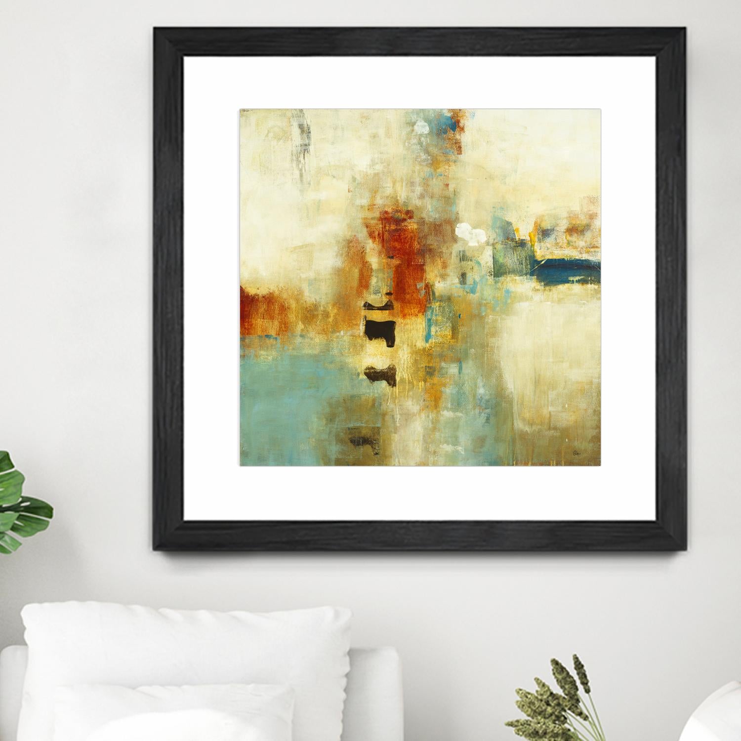 Casual Fling by Lisa Ridgers on GIANT ART - orange abstract