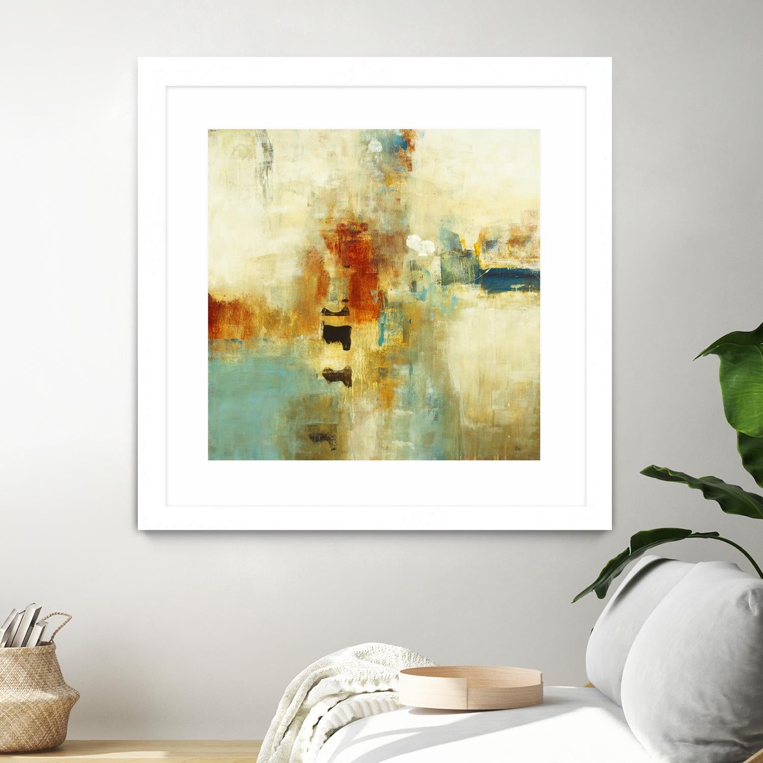 Casual Fling by Lisa Ridgers on GIANT ART - orange abstract