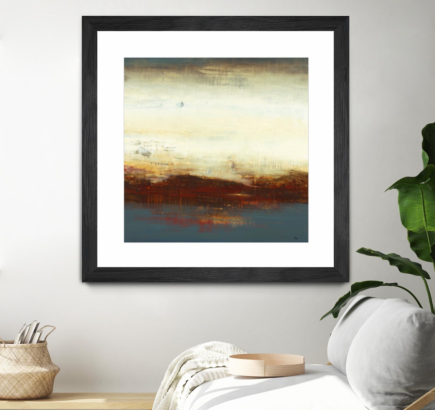 Layers of Life III by Lisa Ridgers on GIANT ART - brown abstract