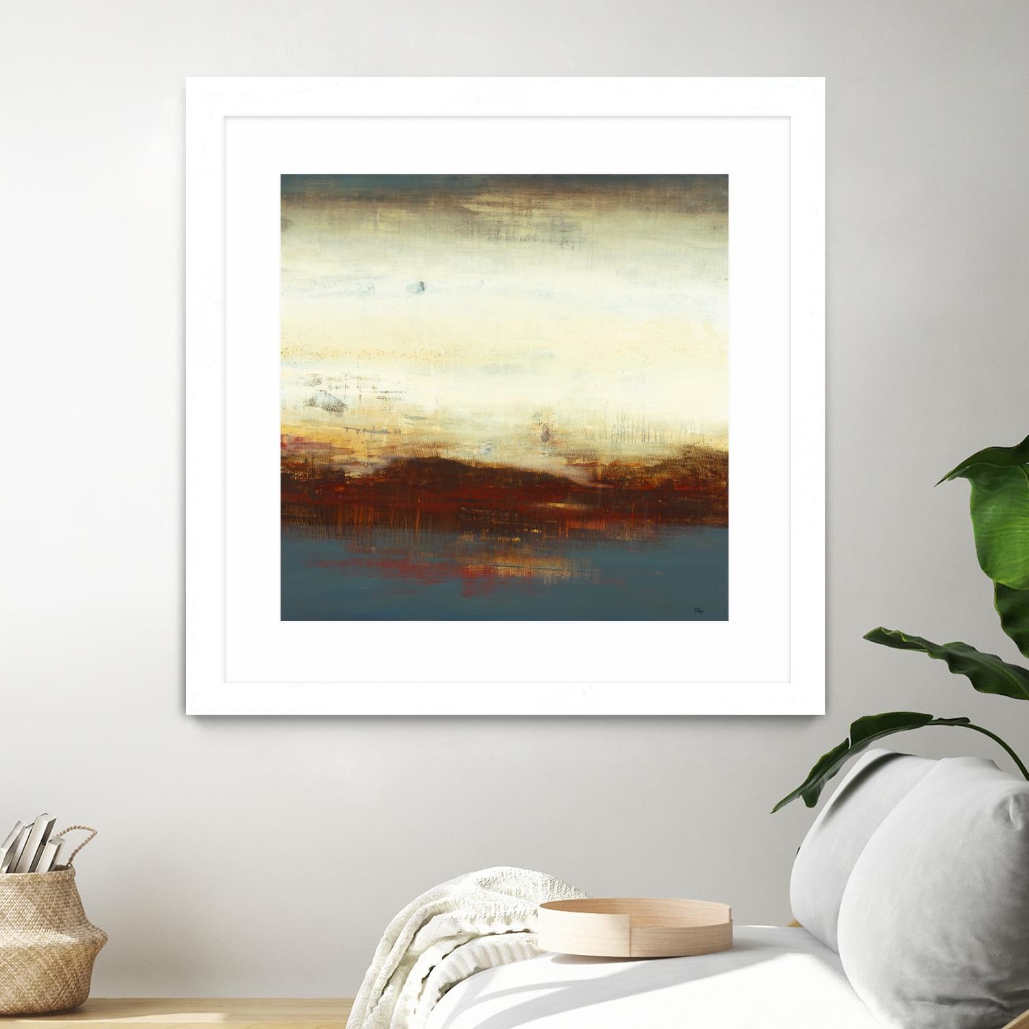 Layers of Life III by Lisa Ridgers on GIANT ART - brown abstract