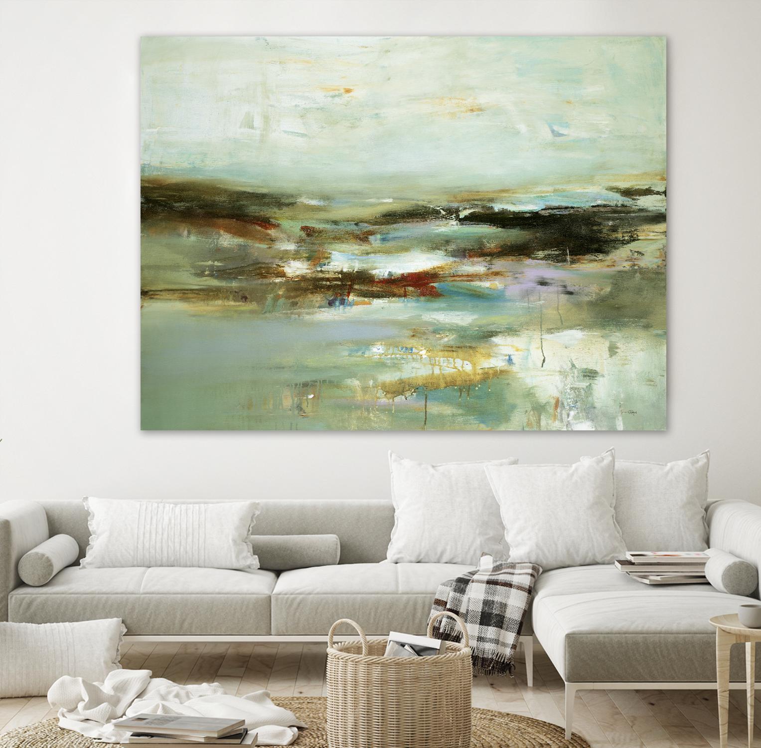 Abstracted Views by Lisa Ridgers on GIANT ART - black abstract